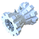 white feed roller(75A)